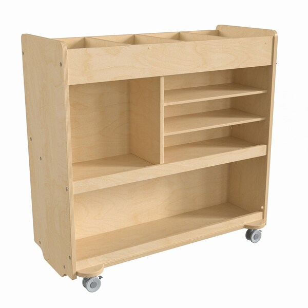 Flash Furniture Birch Plywood, 100 lbs Load Capacity, 15.75" L, 33" W, 31.75" H MK-ME08190-GG - main